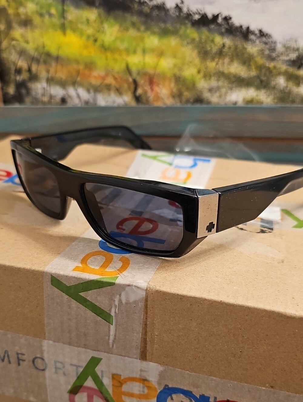 Black Men's Spy Optic Paycheck Sunglasses